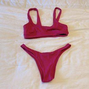 Vitamin A bikini. Pink. Size small.